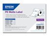 Epson PE - matrisskurna etiketter - matt - 220 etikett (er) - 76 x 127 mm - 18 rullar / förpackning