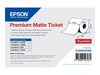 Epson Premium - biljetter - matt - 1 rulle (rullar) - Rulle (10,2 cm x 50 m) - 12 rullar / förpackning